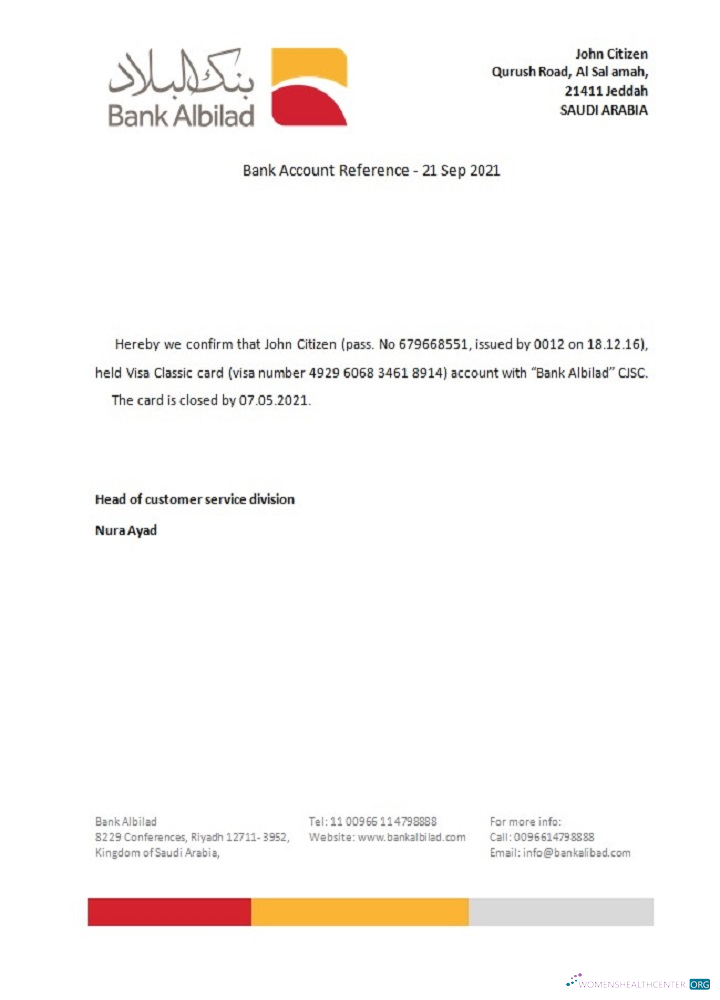 Download Saudi Arabia Albilad bank closure reference Photoshop template